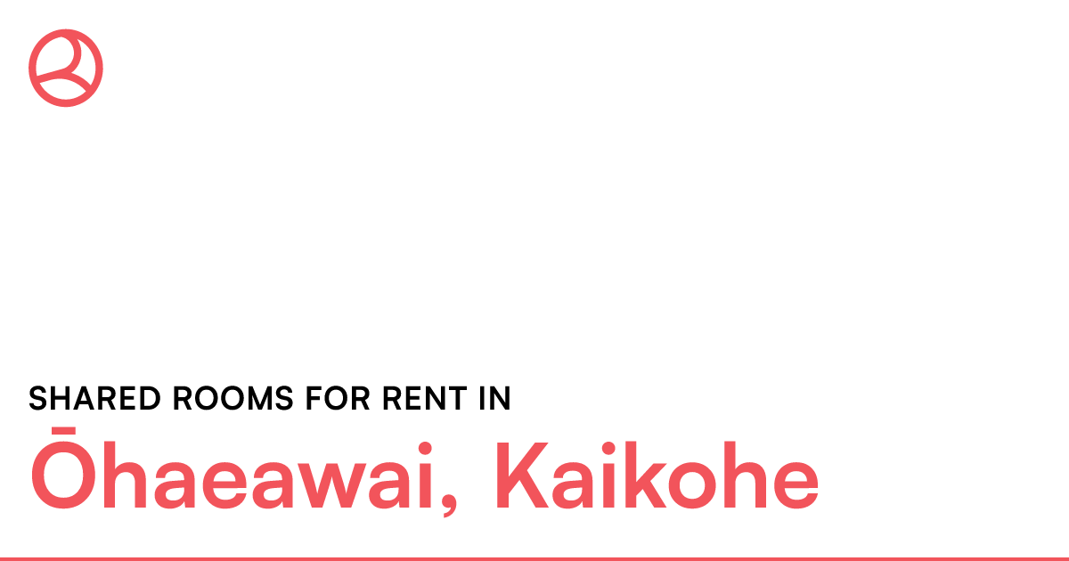 Ōhaeawai, Kaikohe Shared rooms for rent Roomies.co.nz