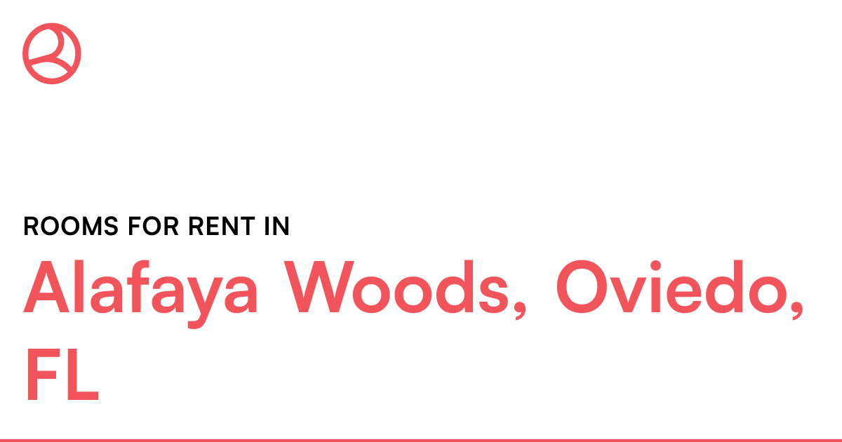 Alafaya Woods, Oviedo, FL Rooms for Rent