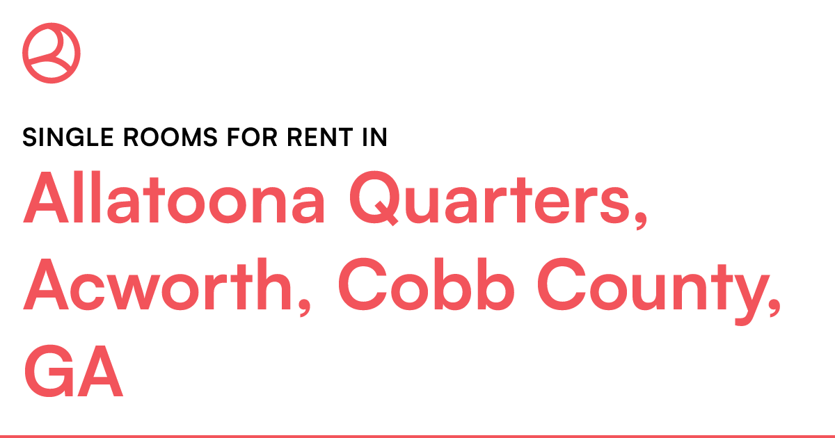 Allatoona Quarters, Acworth, Cobb County, GA Single r...