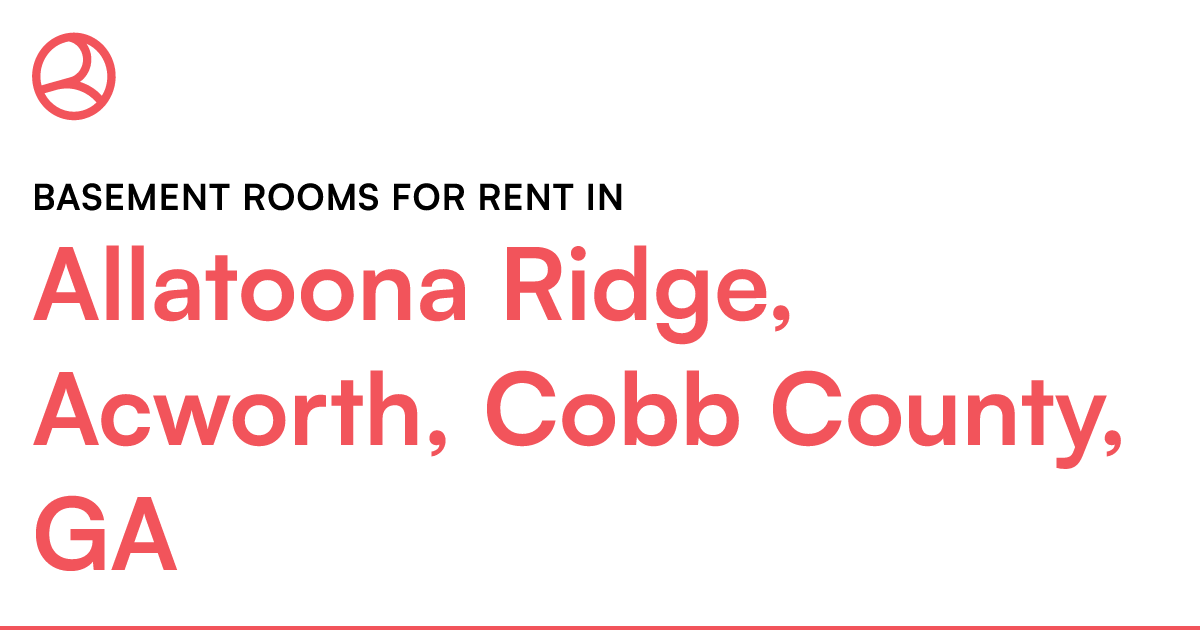 Allatoona Ridge, Acworth, Cobb County, GA Basement ro...