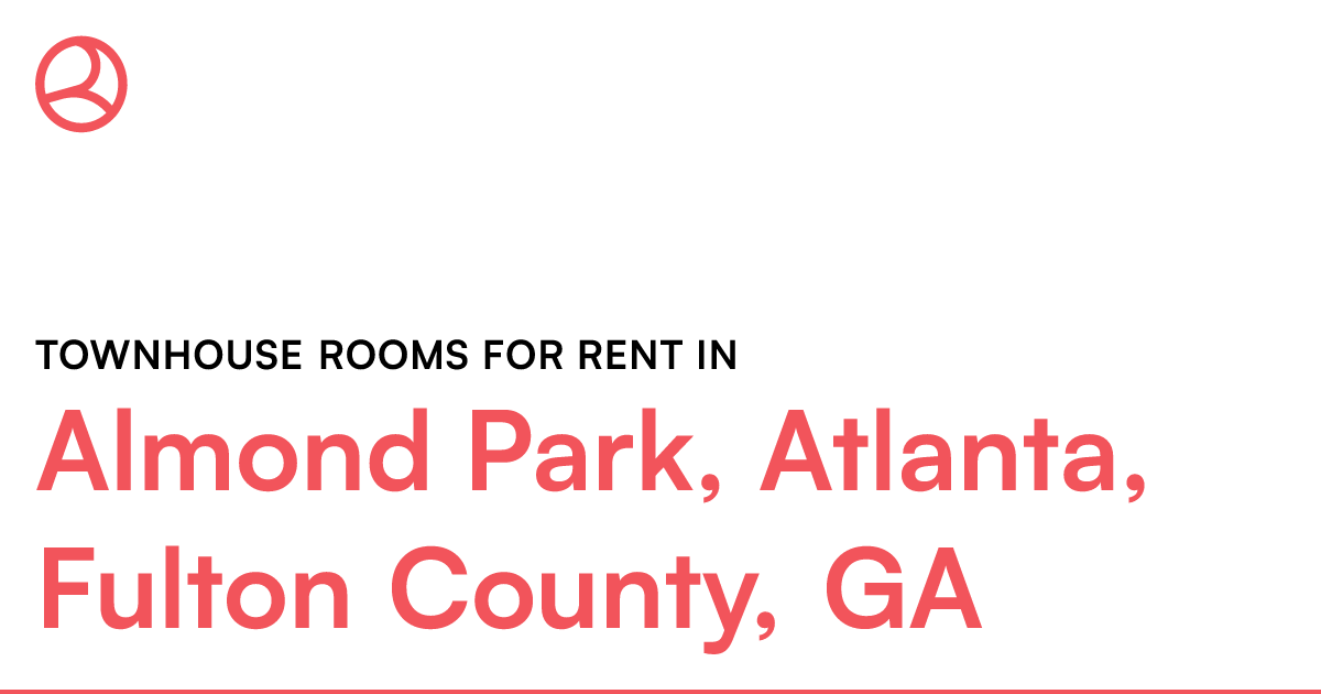 Almond Park, Atlanta, Fulton County, GA Townhouse roo...