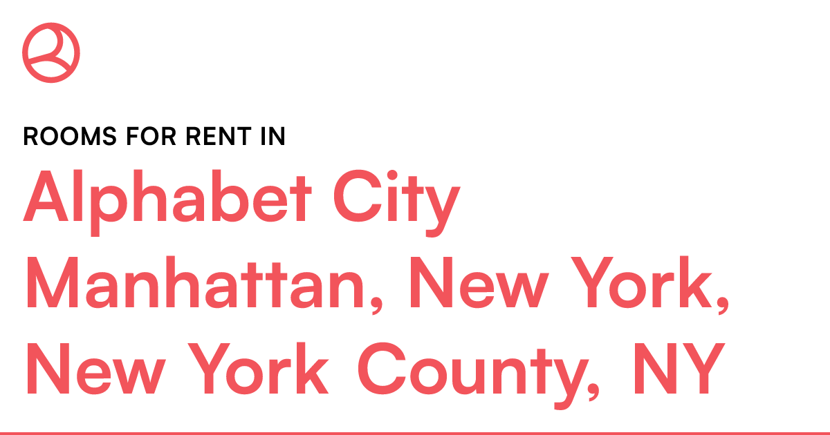 Alphabet City Manhattan, New York, New York County, N... – Roomies.com