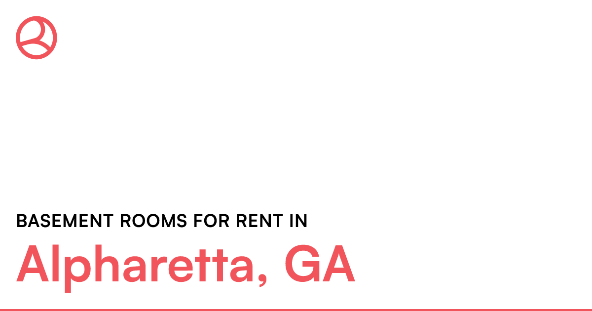 Alpharetta, GA Basement rooms for rent