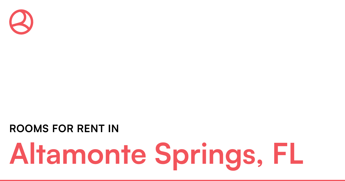 Altamonte Springs, FL Rooms for Rent