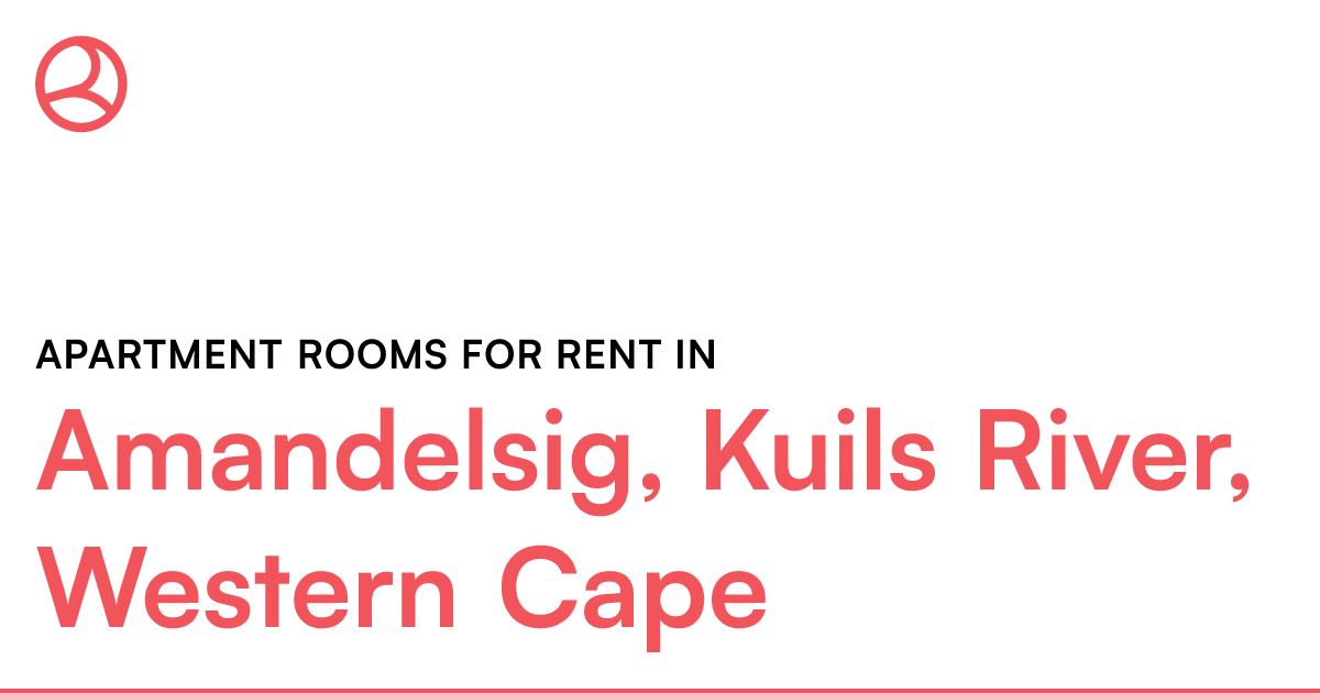 Amandelsig, Kuils River, Western Cape Apartment roo... Roomies.co.za