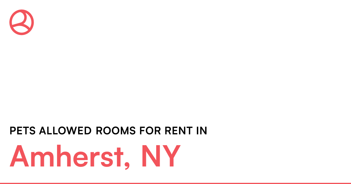 Amherst, NY Pets allowed rooms for rent