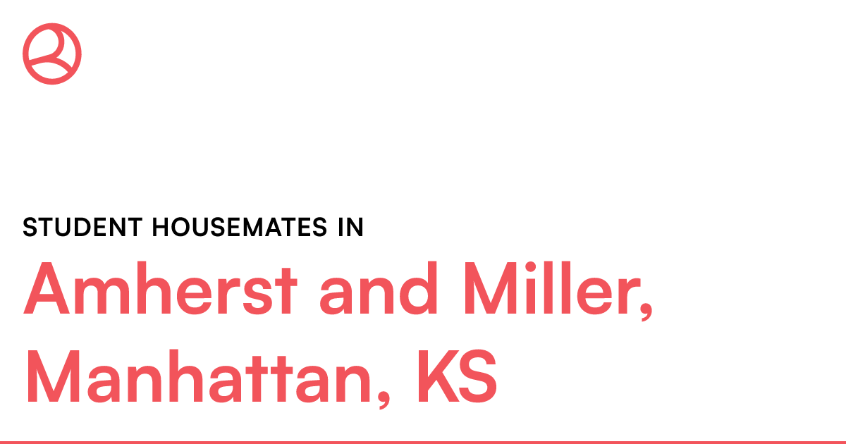 Student housemates in Amherst and Miller, Manhattan,...