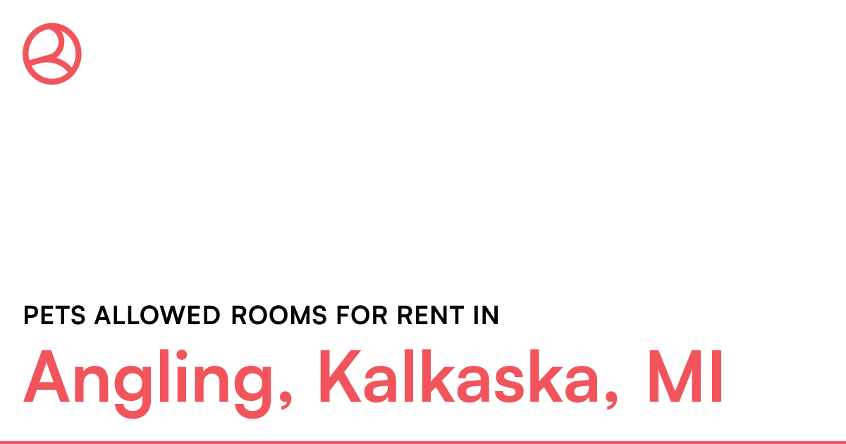Angling, Kalkaska, MI Pets allowed rooms for rent