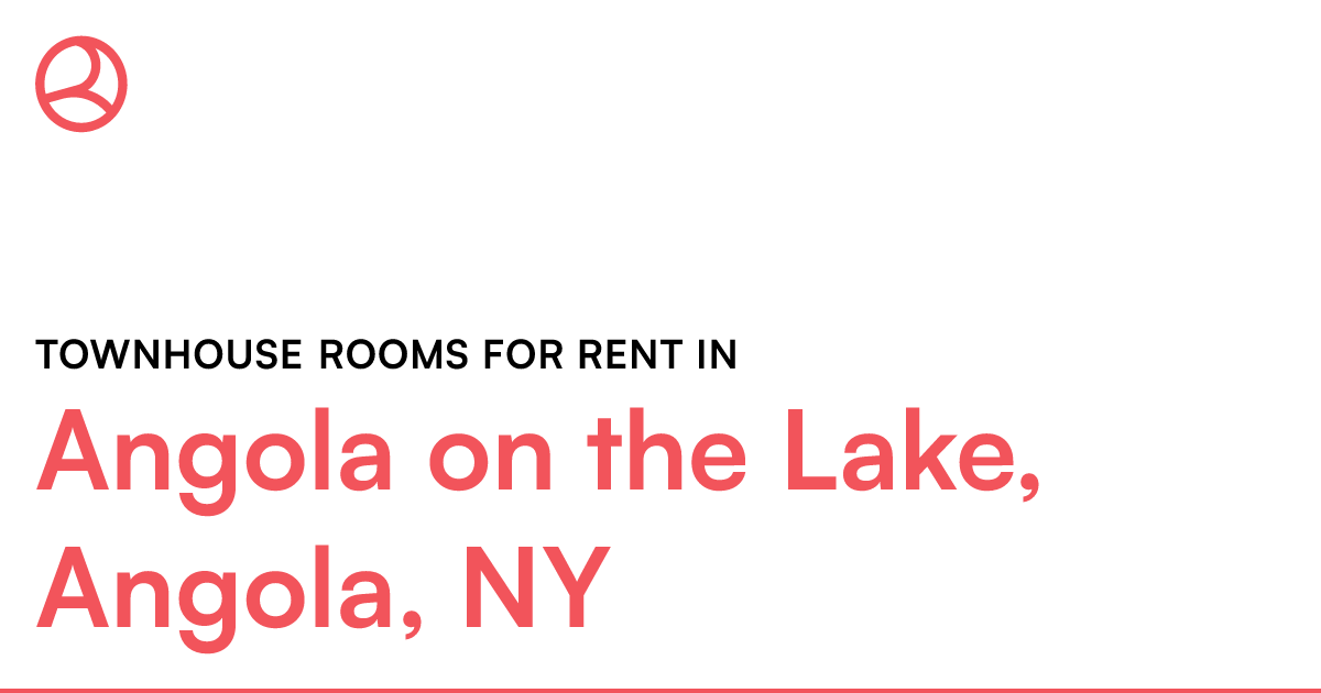 Angola on the Lake, Angola, NY Townhouse rooms for re...