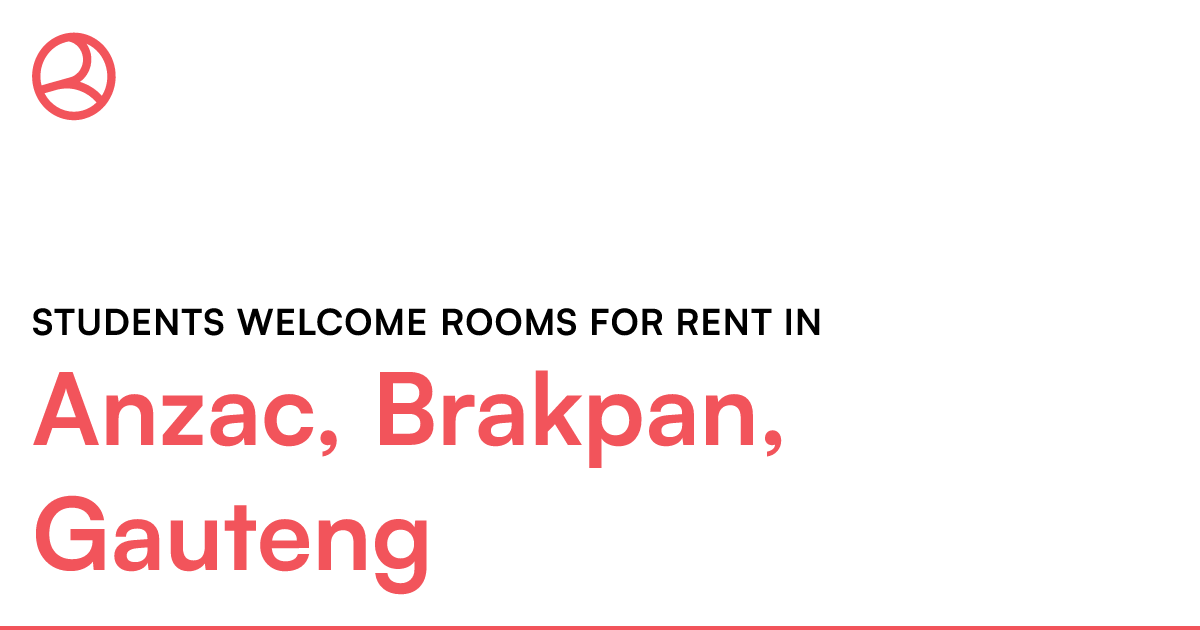 Anzac, Brakpan, Gauteng Students rooms for... Roomies.co.za