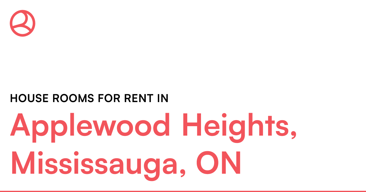 Applewood Heights, Mississauga, ON House rooms for ren... Roomies.ca