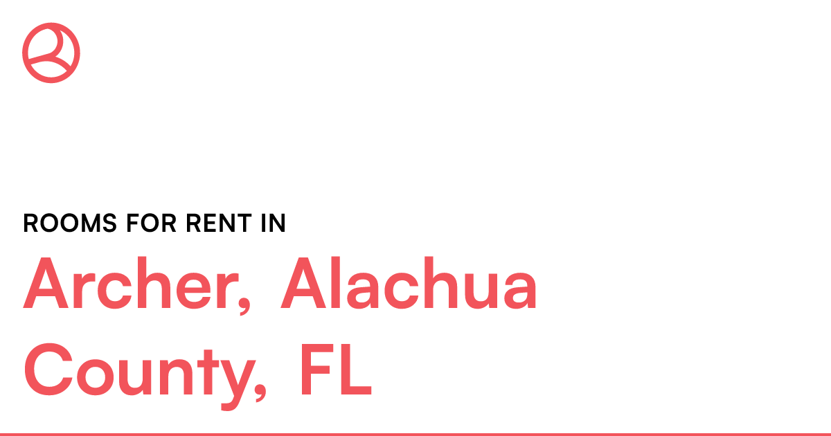 Archer, Alachua County, FL Rooms for Rent