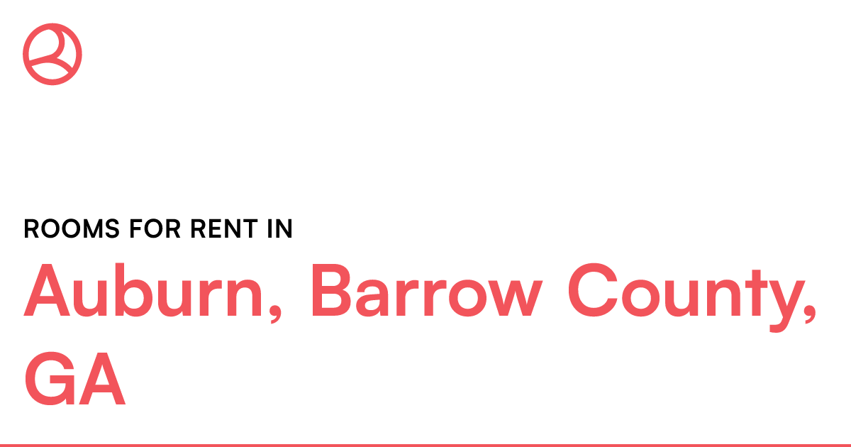 Auburn, Barrow County, GA Rooms for Rent