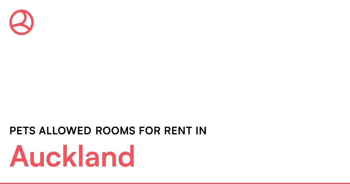 Auckland Pets allowed rooms for rent Roomies.co.nz