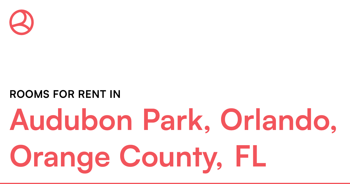 Audubon Park, Orlando, Orange County, FL Rooms for Re...