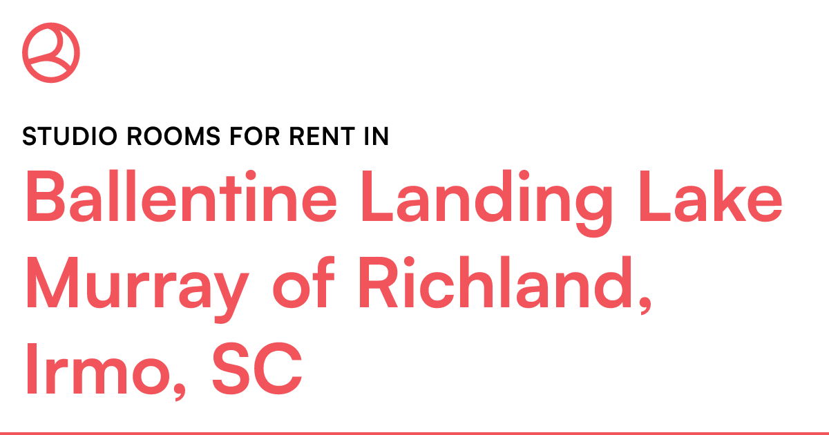 Ballentine Landing Lake Murray of Richland, Irmo, SC...