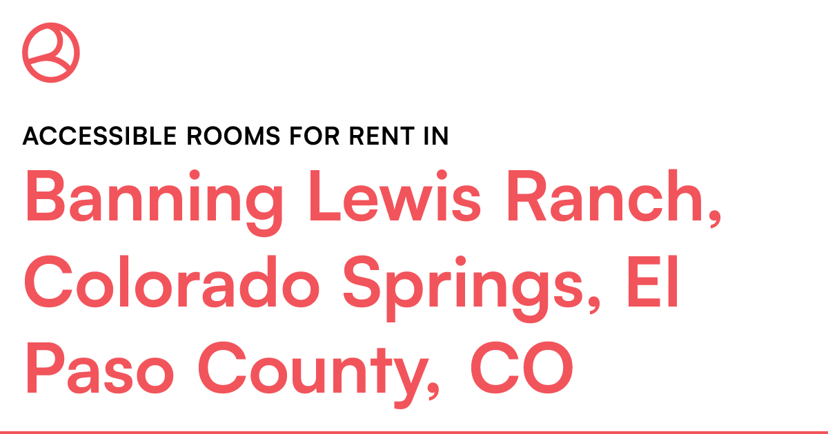 Banning Lewis Ranch, Colorado Springs, El Paso County...
