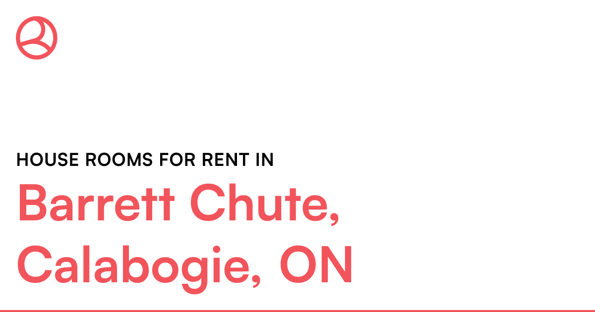 Barrett Chute, Calabogie, ON House rooms for rent Roomies.ca