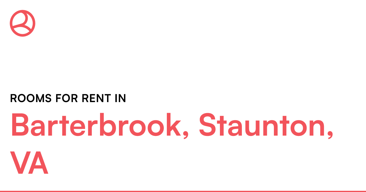 Barterbrook, Staunton, VA Rooms for Rent