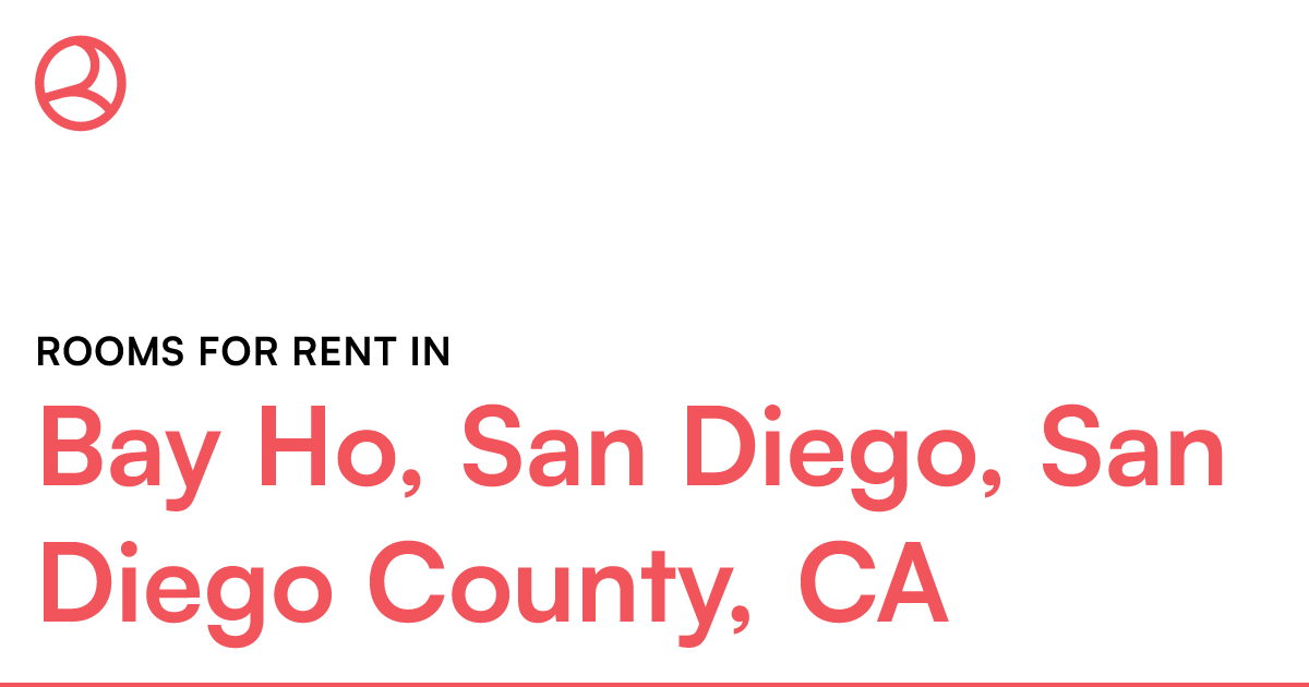 Bay Ho, San Diego, San Diego County, CA Rooms for Ren...