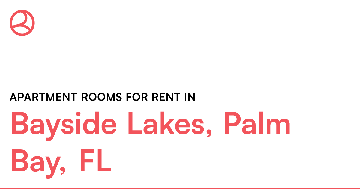 Bayside Lakes, Palm Bay, FL Apartment rooms for rent