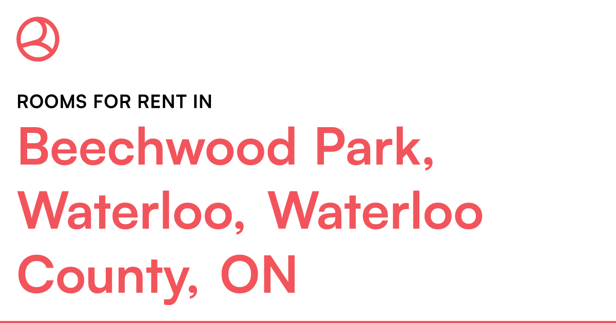 Beechwood Park, Waterloo, Waterloo County, ON Rooms fo... Roomies.ca