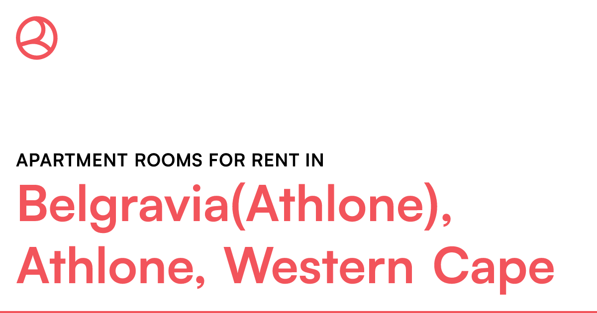 Belgravia(Athlone), Athlone, Western Cape Apartment... Roomies.co.za