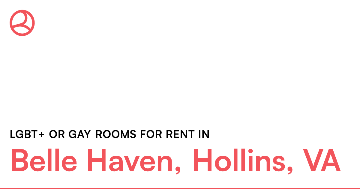 Belle Haven, Hollins, VA LGBT+ or Gay rooms for rent
