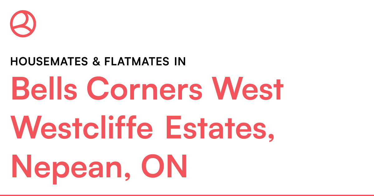 Bells Corners West Westcliffe Estates, Nepean, ON Hous... Roomies.ca