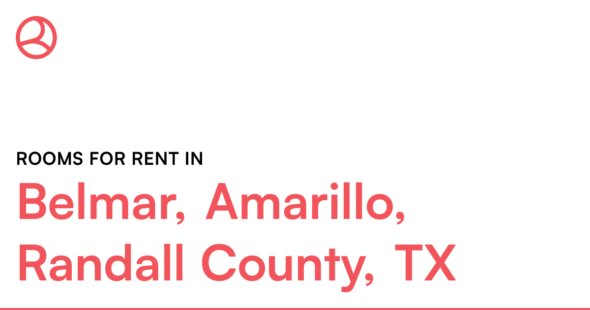 Belmar, Amarillo, Randall County, TX Rooms for Rent