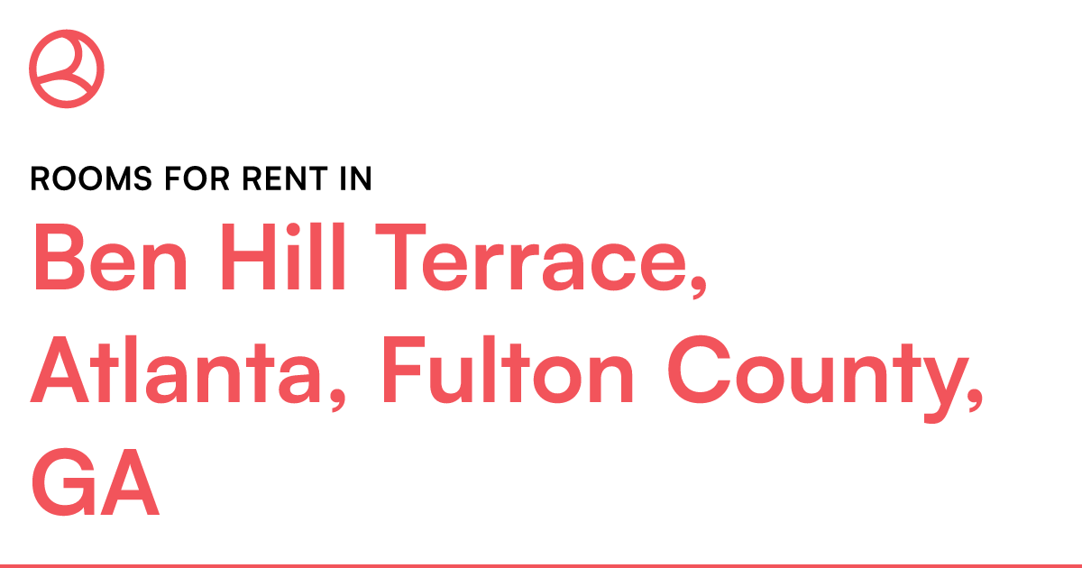 Ben Hill Terrace, Atlanta, Fulton County, GA Rooms fo...