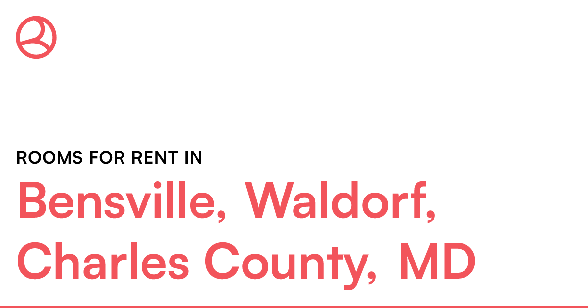 Bensville, Waldorf, Charles County, MD Rooms for Rent