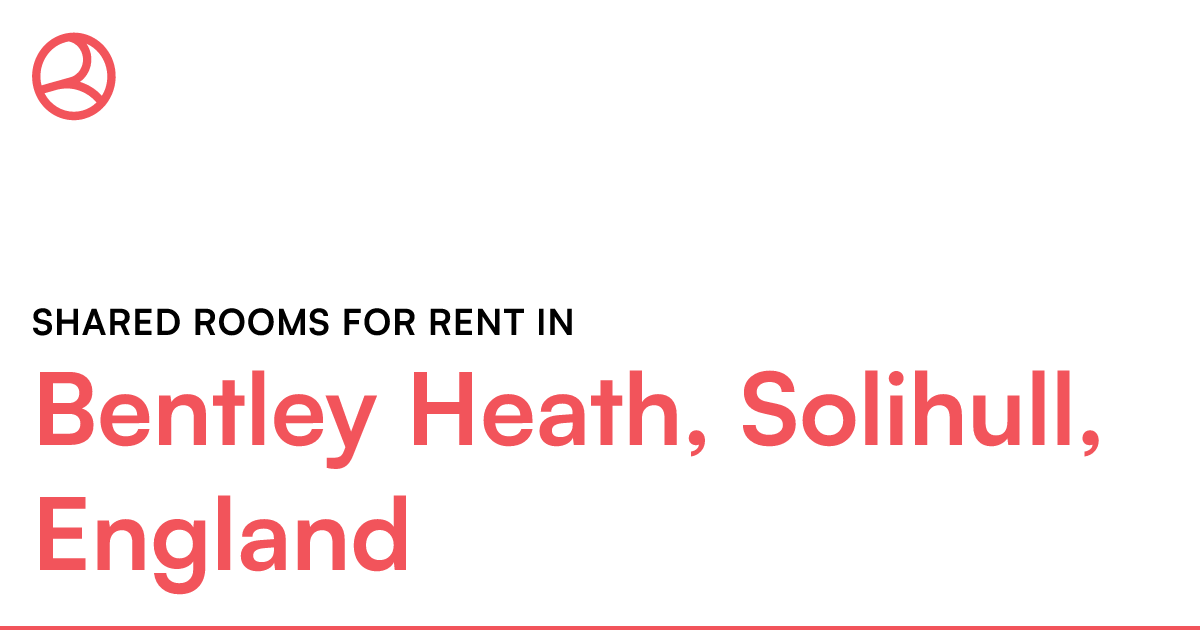 Bentley Heath, Solihull, England Shared rooms for r... Roomies.co.uk