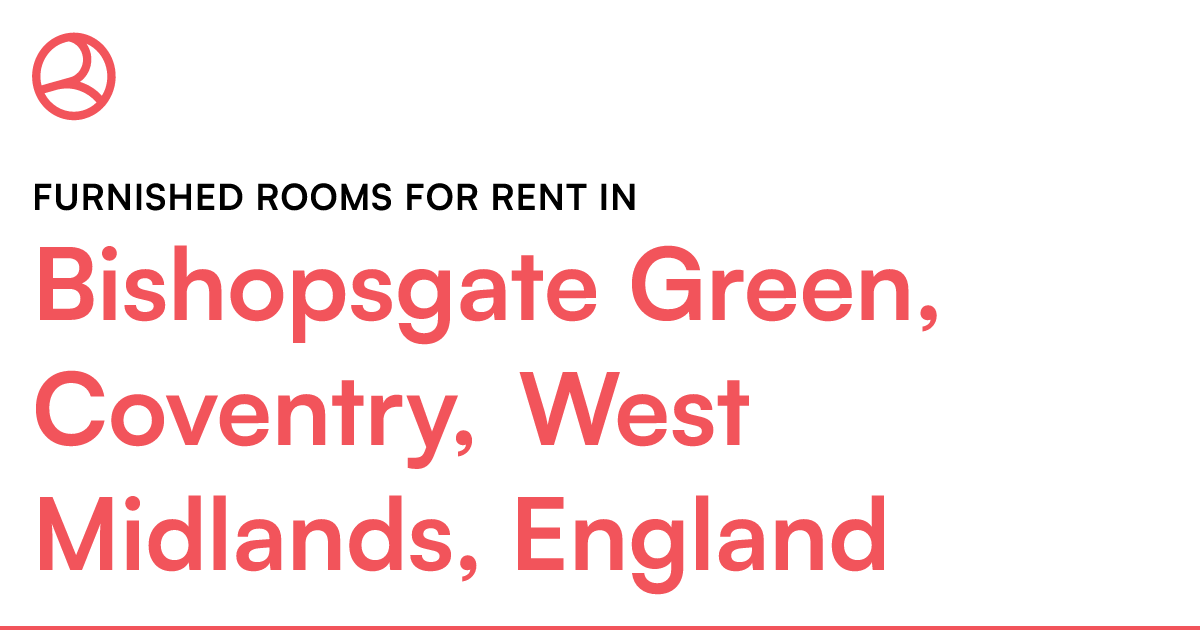 Green, Coventry, West Midlands, England... Roomies.co.uk