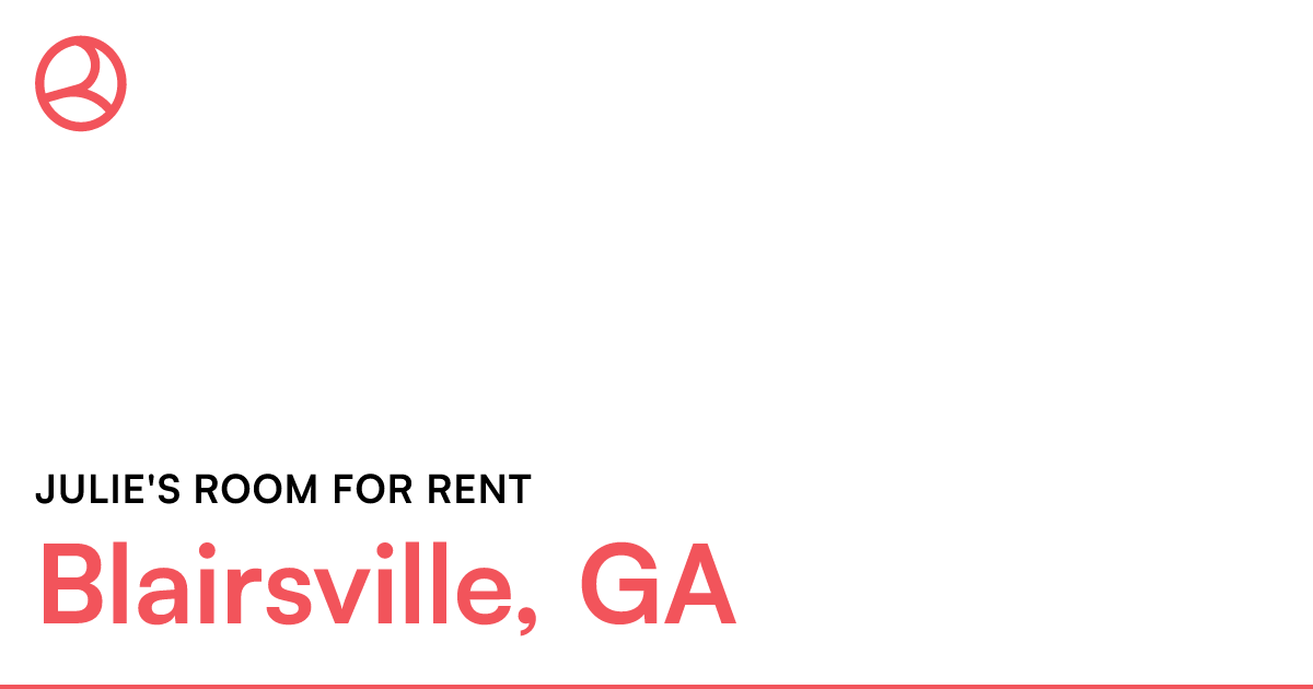 Private room to rent in share house Blairsville, Ge...