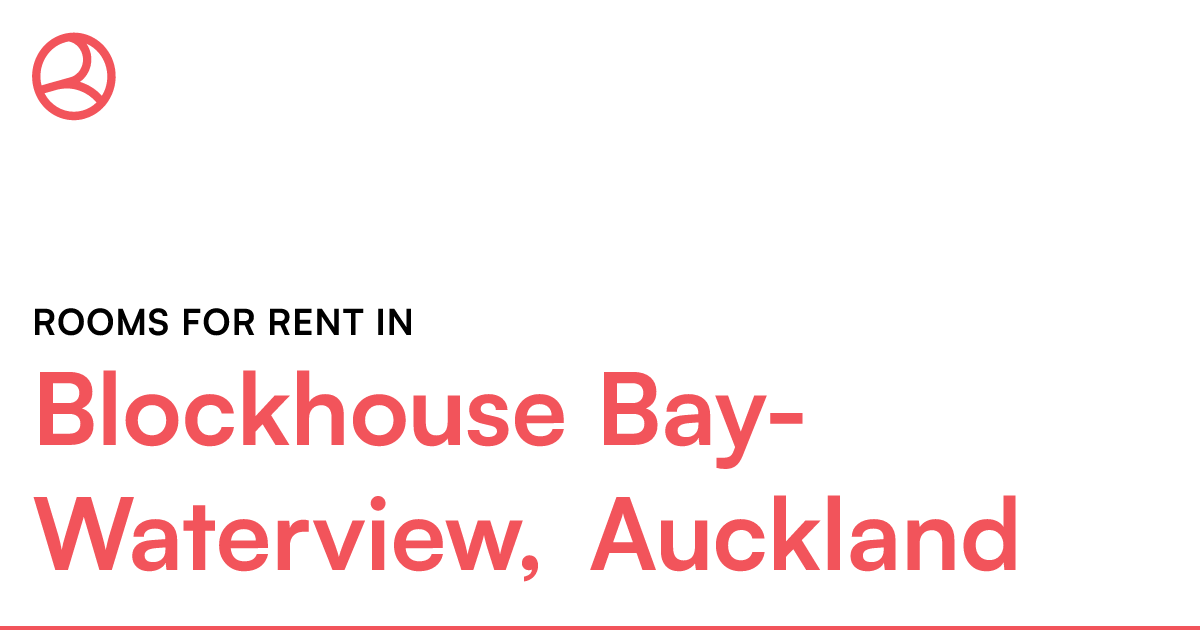Blockhouse BayWaterview, Auckland Rooms for Rent Roomies.co.nz