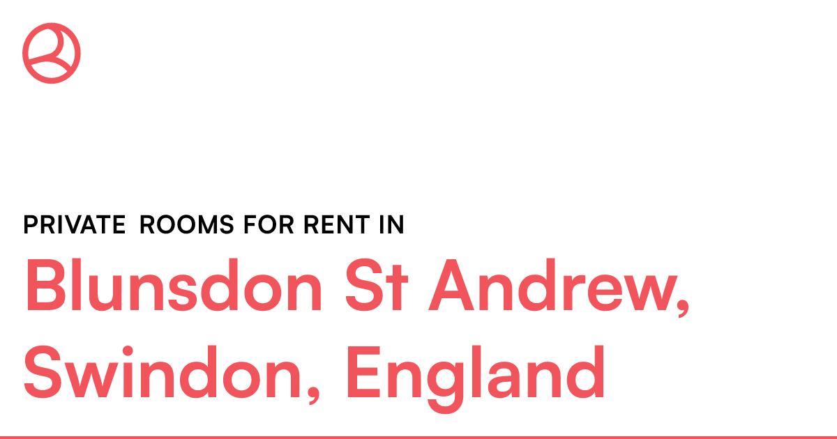 Blunsdon St Andrew, Swindon, England Private rooms... Roomies.co.uk