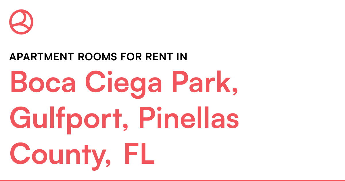 Boca Ciega Park, Gulfport, Pinellas County, FL Apartm...