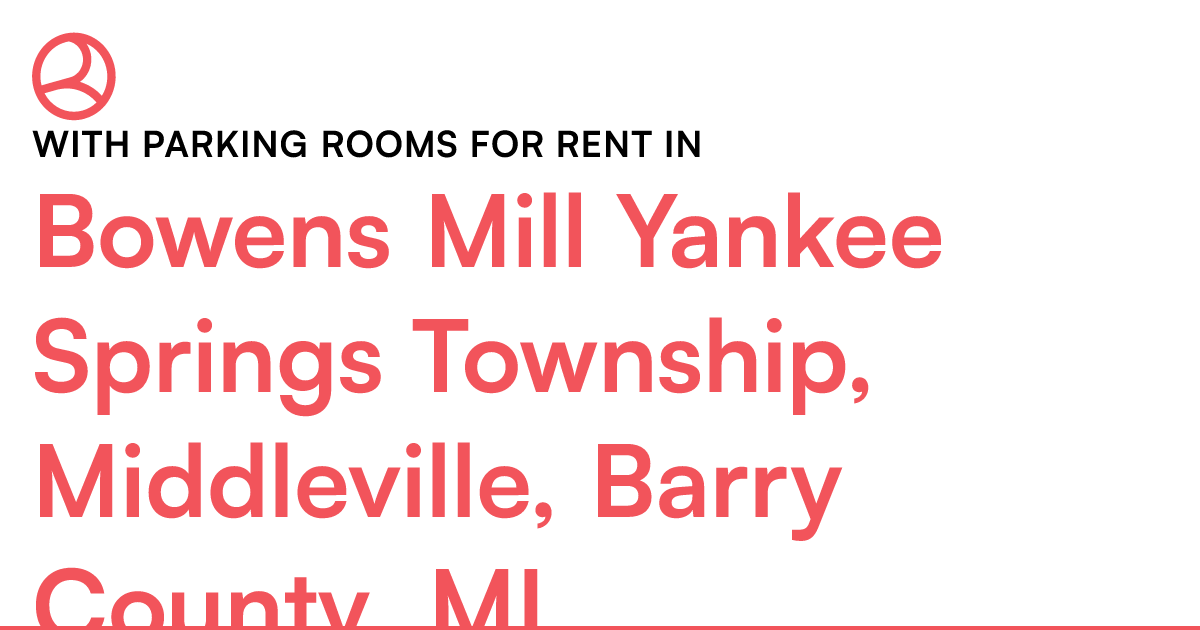 Bowens Mill Yankee Springs Township, Middleville, Bar...