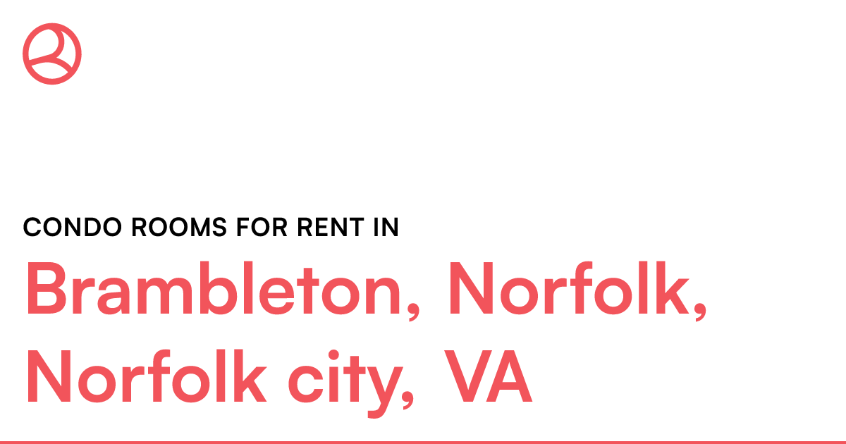 Brambleton, Norfolk, Norfolk city, VA Condo rooms for...