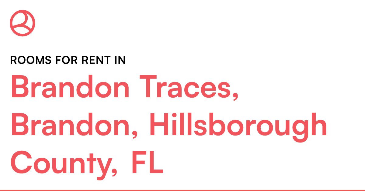 Brandon Traces, Brandon, Hillsborough County, FL Room...