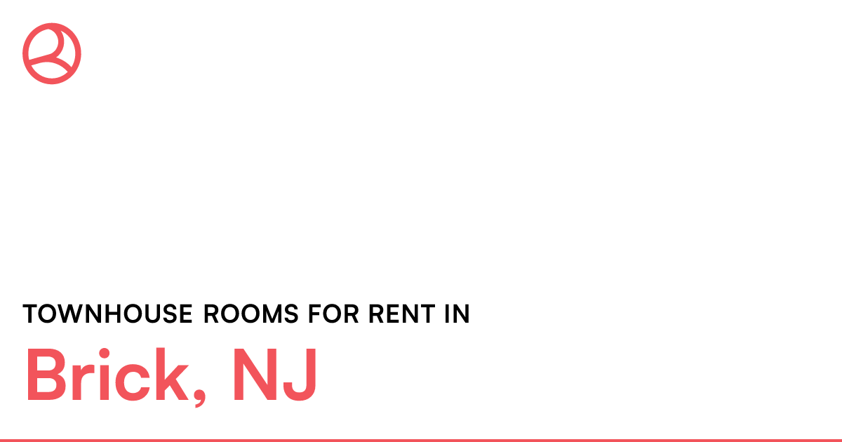 Brick, NJ Townhouse rooms for rent