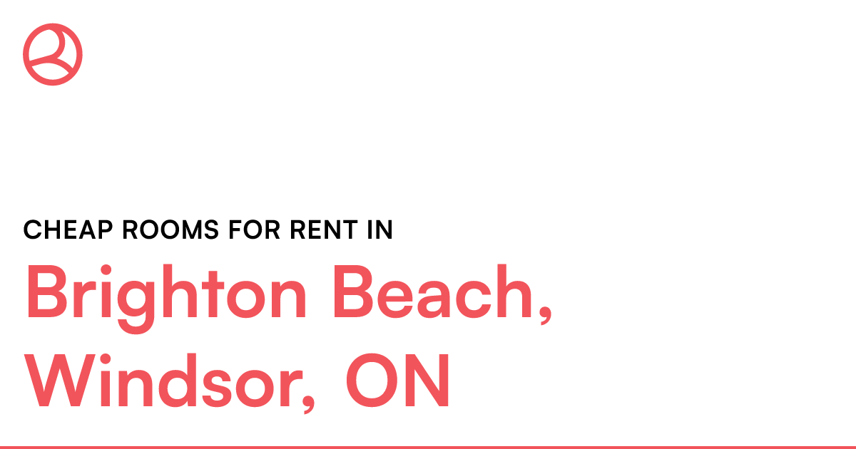 Brighton Beach, Windsor, ON Cheap rooms for rent Roomies.ca