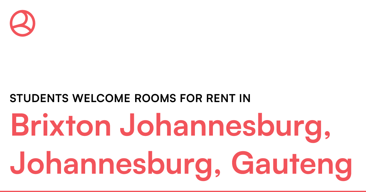 Brixton Johannesburg, Johannesburg, Gauteng Student... Roomies.co.za