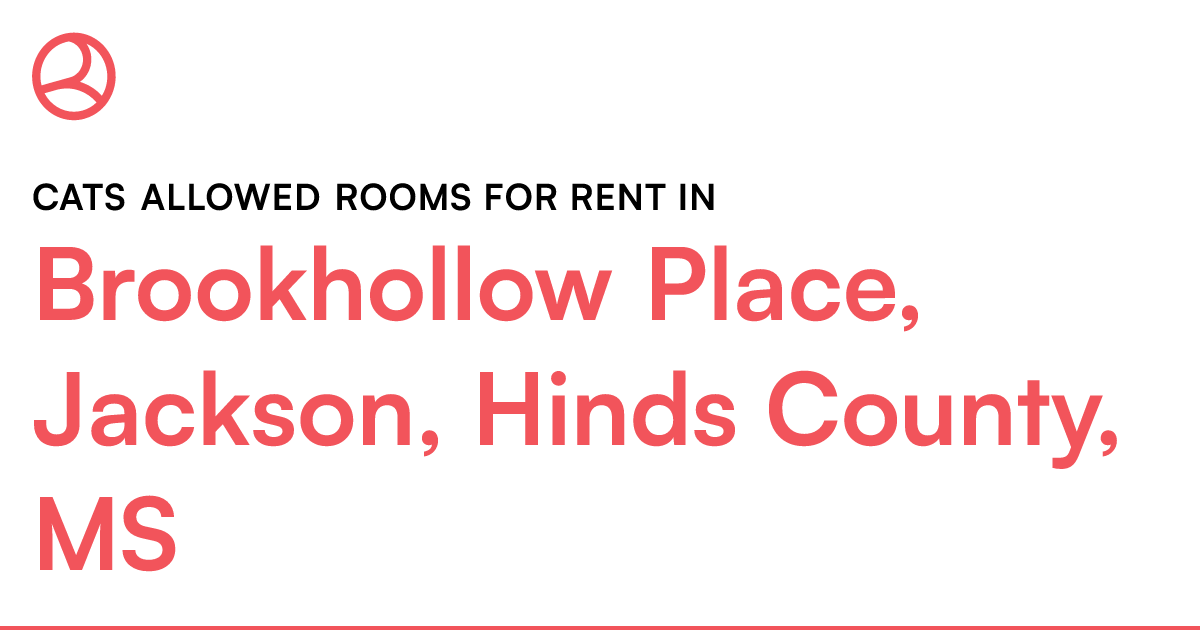 Brookhollow Place, Jackson, Hinds County, MS Cats all...