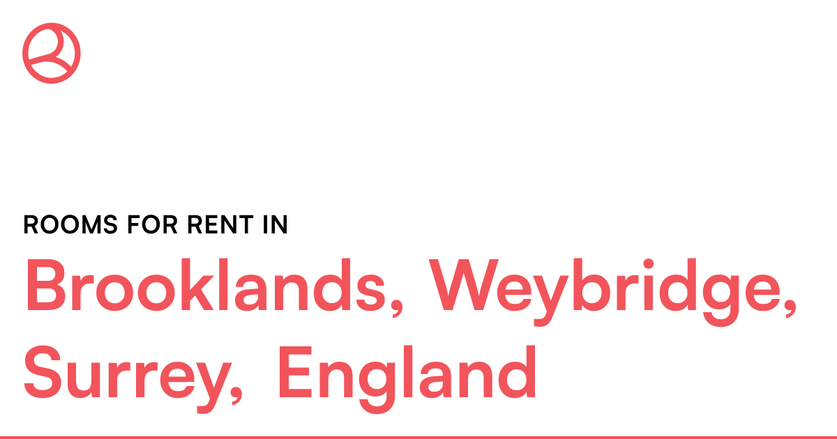 Brooklands, Weybridge, Surrey, England Rooms for Re... Roomies.co.uk