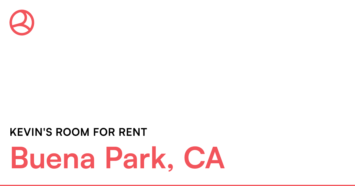 Private room to rent in share house Buena Park, Cal...