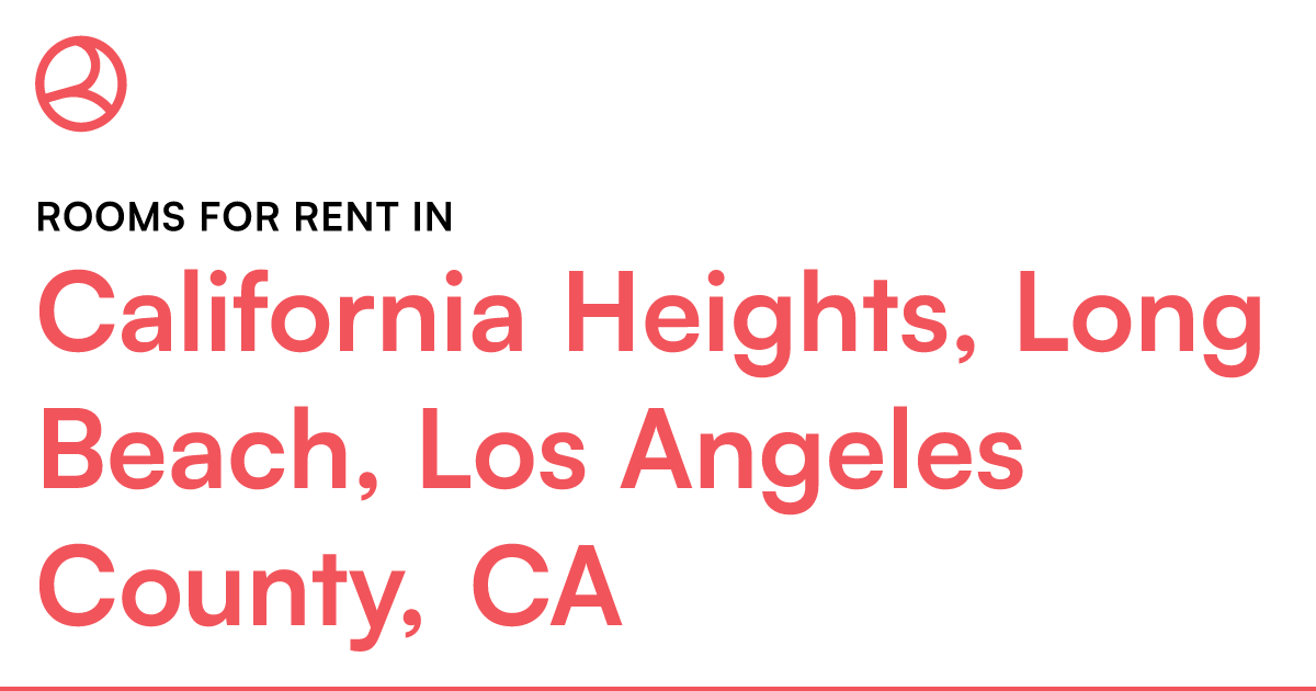 California Heights, Long Beach, Los Angeles County, C...