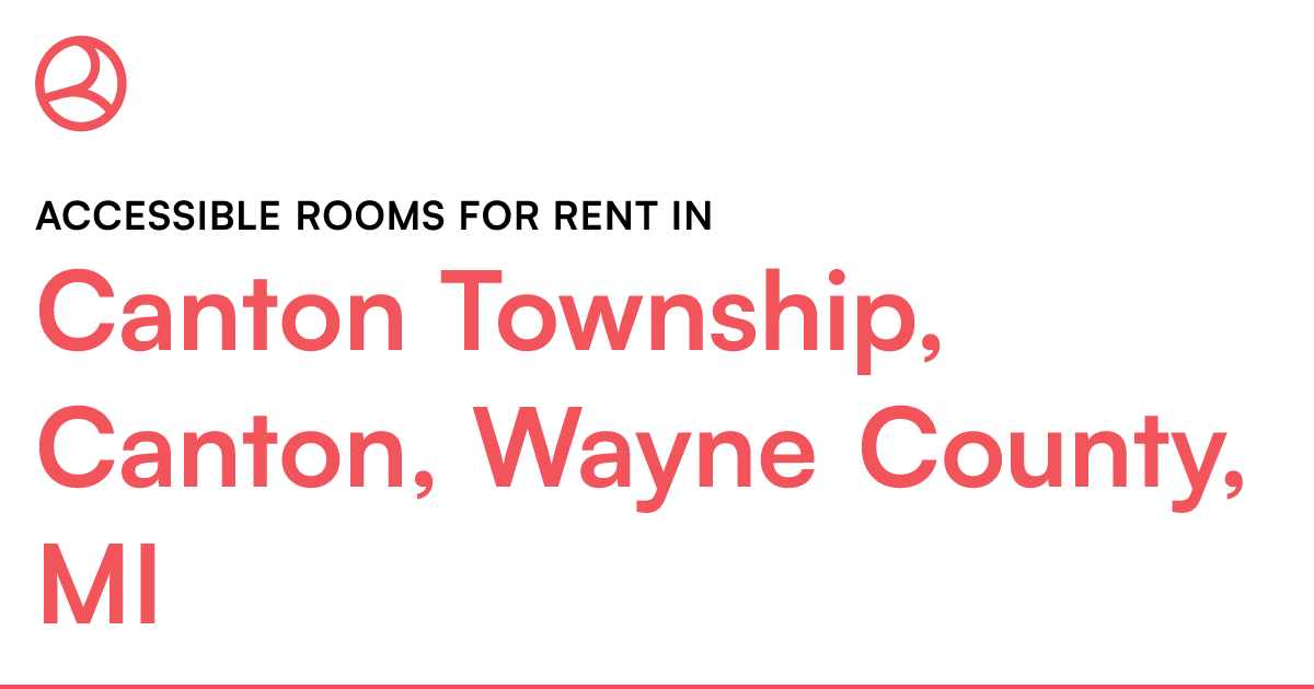 Canton Township, Canton, Wayne County, MI Accessible...