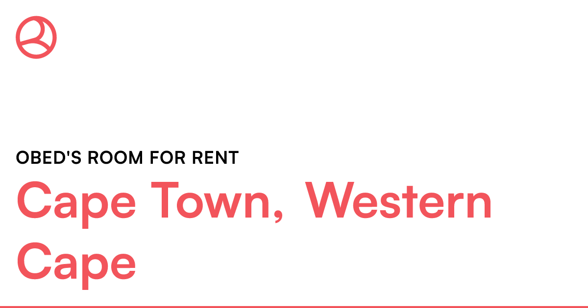 Room share to rent Cape Town, Western Cape 7700 Roomies.co.za